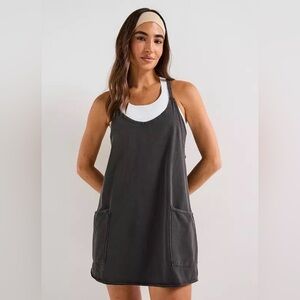 FP Movement Hot Shot Gray Mini Dress, Sz M (P2P 20”)